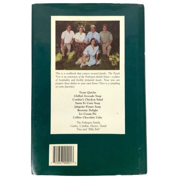 The Peach Tree Tea Room Cookbook by Cynthia Collins Pedregon Fredericksburg TX - Picture 3 of 12